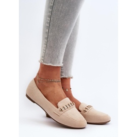 Mokasyny Model Aredilla 9988-73 Beige - Step in style beżowy 1