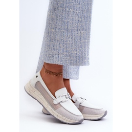 Mokasyny Sportowe White białe 1