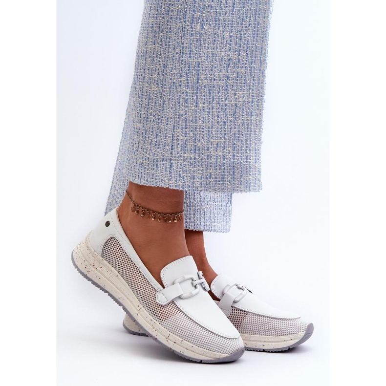 Mokasyny Sportowe White białe 1