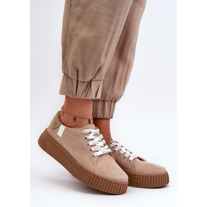 Trampki Model Memory Foam System Big Star Dark Beige beżowy 1