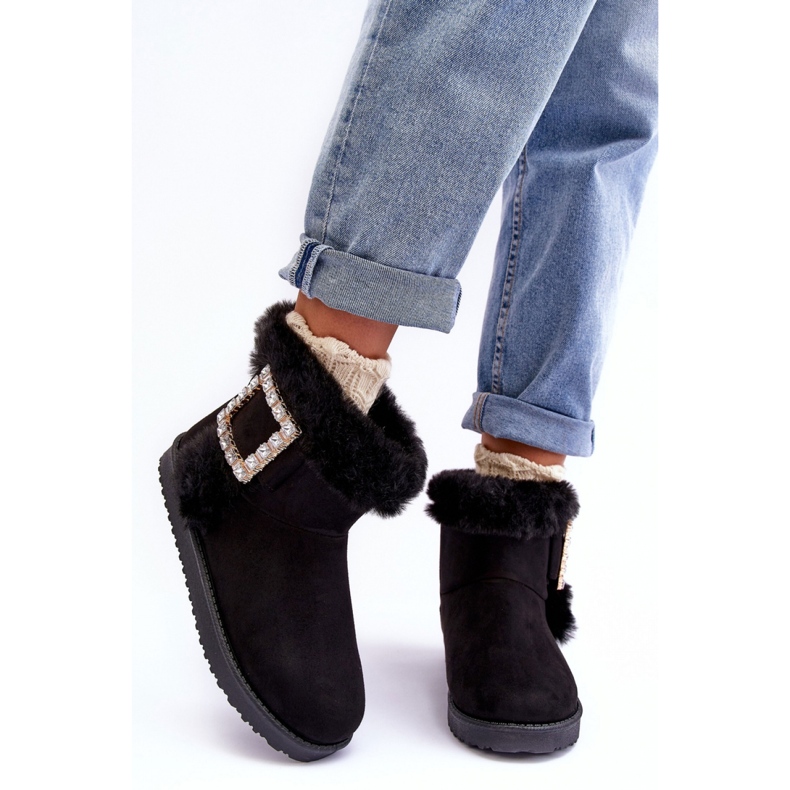 Śniegowce Model VL201P Black czarne 1