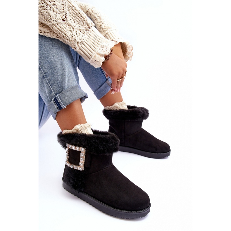 Śniegowce Model VL201P Black czarne 2