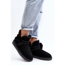 Śniegowce Model Eraclio W8006 Black - Step in style czarne 1