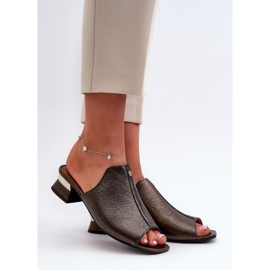 Sandał Klapki Maciejka 06360-20 Grafit czarne 1