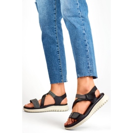 Sandały Damskie BM051-3019-1B czarne 1