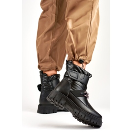 Śniegowce Model JH-5B Black - PRIMO czarne 2