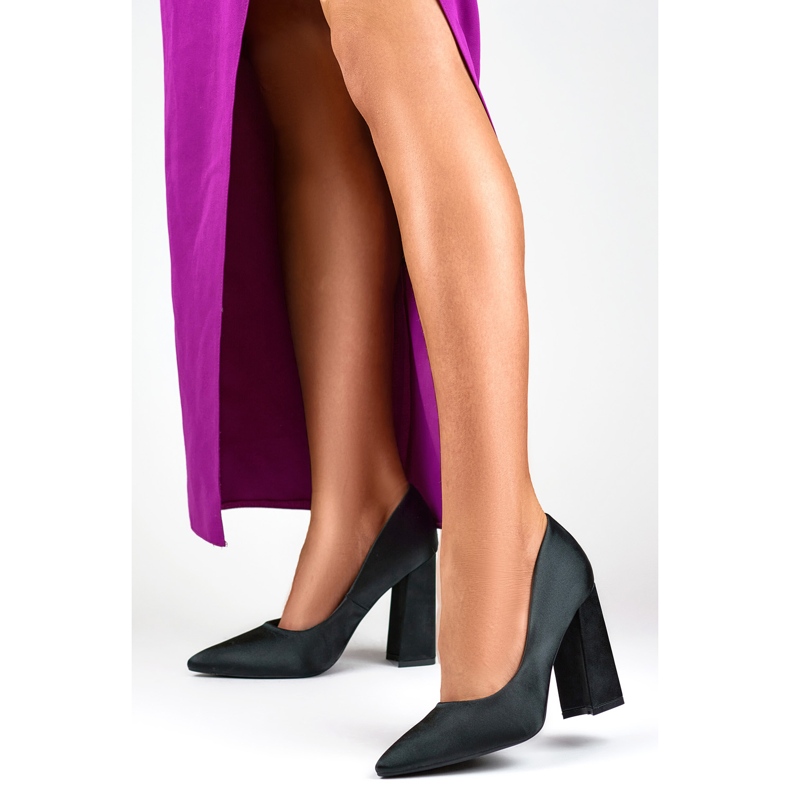 Czółenka Model 9820B Black - PRIMO czarne 1