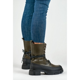 Workery Model Garlin JH21-31GR Black/Green - PRIMO zielone 2