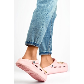 Sandał Klapki Model PT-1P Pink - PRIMO różowe 2