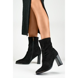 Botki Model GD-FL2098B Black - PRIMO czarne 2