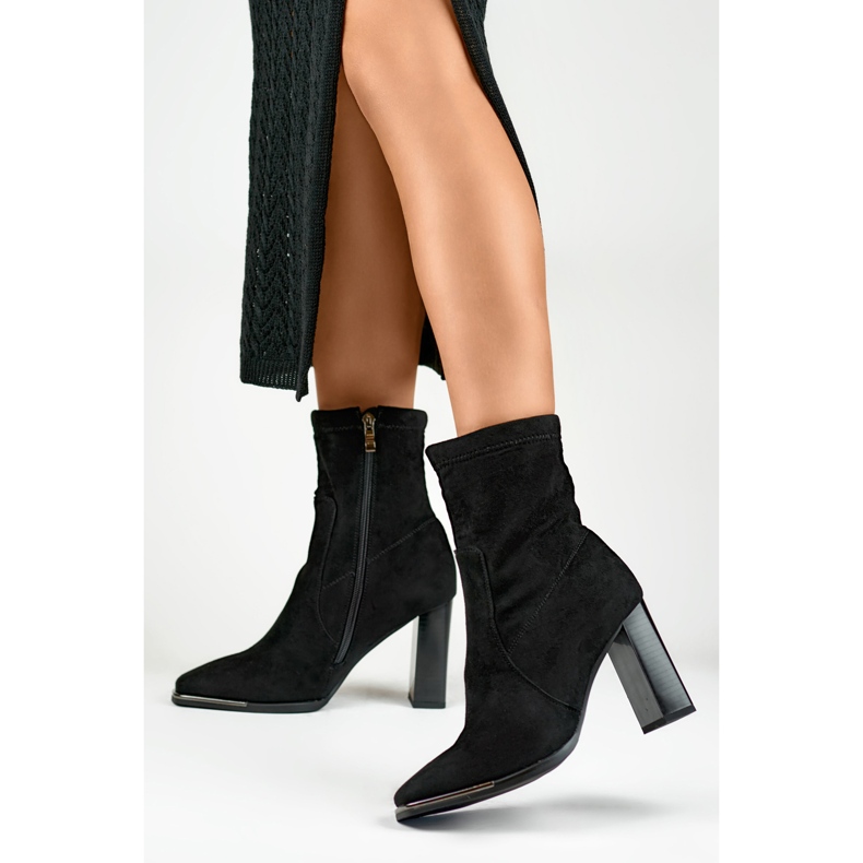 Botki Model GD-FL2098B Black - PRIMO czarne 2