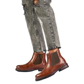 Sztyblety Model GD-WL71C Brown/Camel - PRIMO brązowe 1