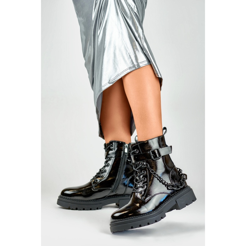 Workery Model 250013B-LA Black Lakier - PRIMO czarne 2