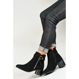 Botki Model 5733B Black - PRIMO czarne 1