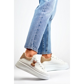 Buty Sportowe Model LL23171KH White/Beige - PRIMO białe 2