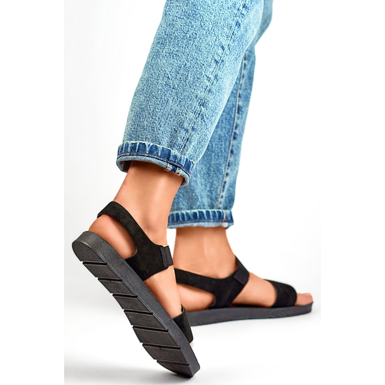 Sandały Model LEI526B Black czarne 1