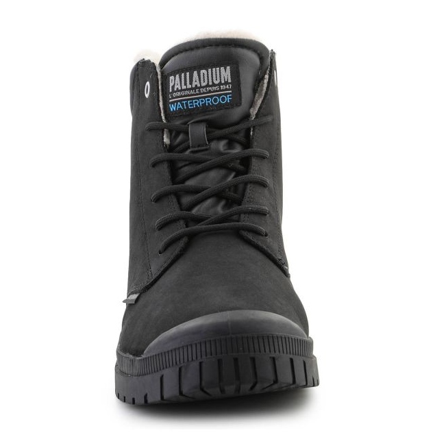 Buty Palladium sp20 Cuff Leather Waterproof Wl 79067-008-M czarne 2