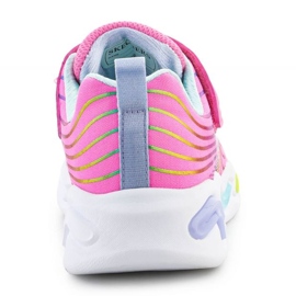Buty Skechers S-Lights Wavy Beams  302338L-PKMT różowe 3
