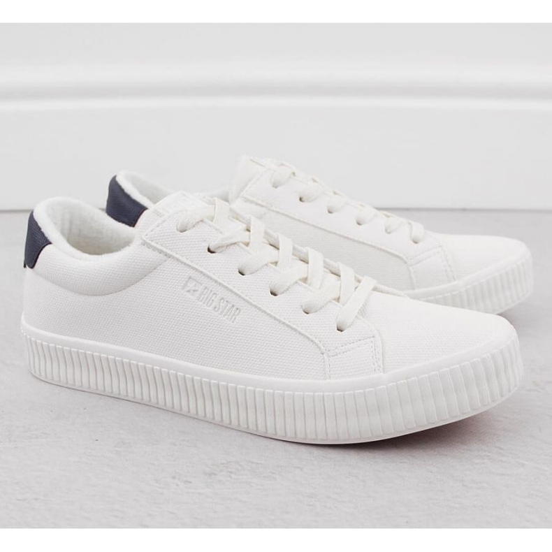 Trampki Big Star ocieplane W OO274A460 INT2063A białe 2