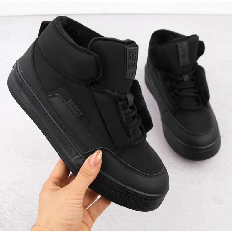 Botki Big Star ocieplane OO274A530 INT2064A czarne 1