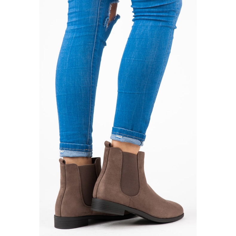 Juliet Wygodne Sztyblety brązowe 1