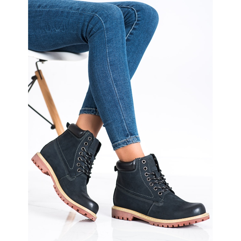 Casualowe Trapery niebieskie 1