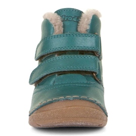 Buty ocieplane Froddo na rzepy zimowe (G2110113-6) zielone 2