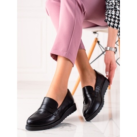 La.Fi Klasyczne czarne półbuty 2