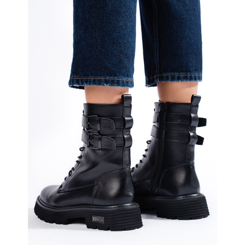 Czarne workery Big Star KK274506 1