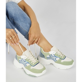 Seastar Sneakersy damskie zielone 1