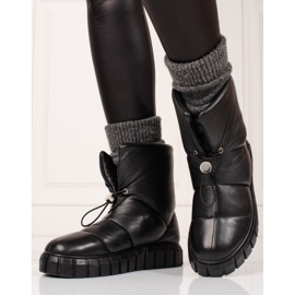 Botki damskie Evromoda beżowy 1