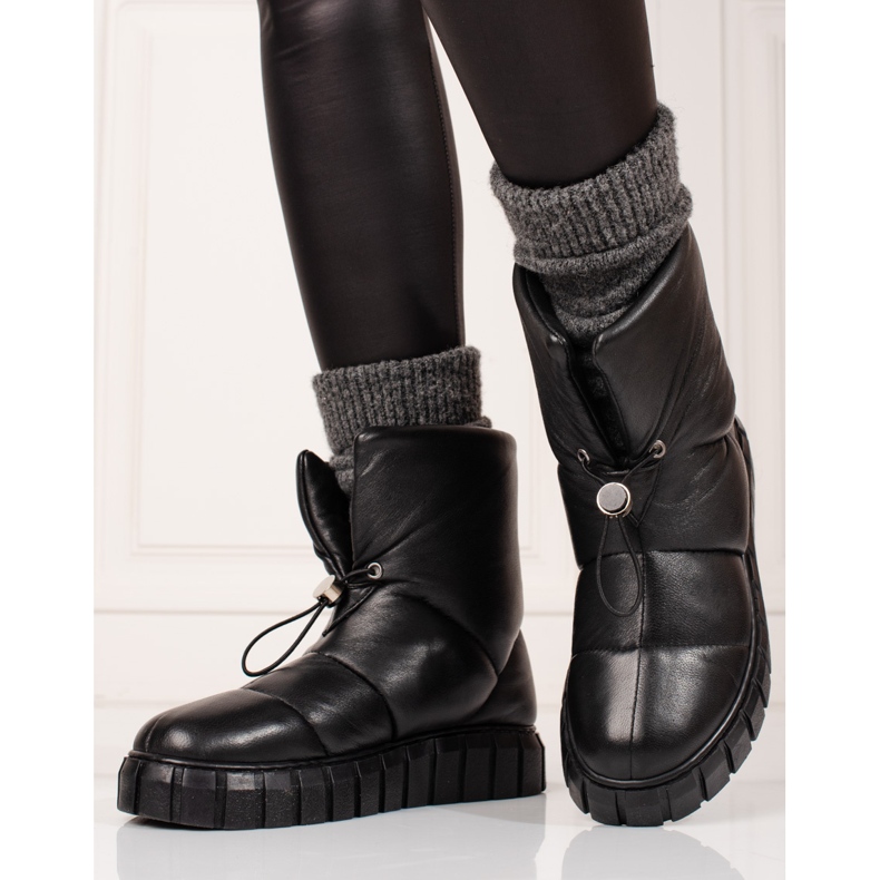 Botki damskie Evromoda beżowy 1