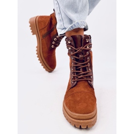 Workery damskie Gaba Camel brązowe 1