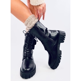 Workery z sakiewką Maruna Black czarne 1