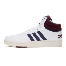 Buty adidas Hoops 3.0 Mid HP7895 białe 1
