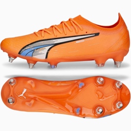 Buty Puma Ultra Ultimate MxSG M 107212 01 pomarańczowe pomarańcze i czerwienie 1