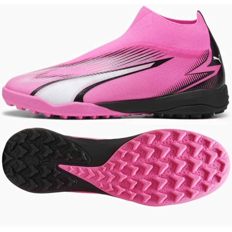 Buty Puma Ultra Match+ Ll Tt M 107761 01 różowe 1