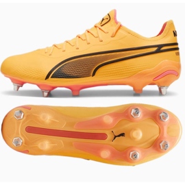 Buty Puma King Ultimate MxSG 107562 04 pomarańczowe 1