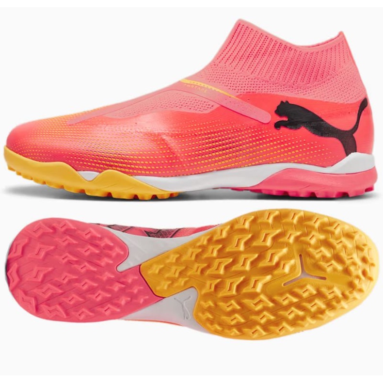 Buty Puma Future 7 Match+ Ll Tt 107713 03 różowe 1