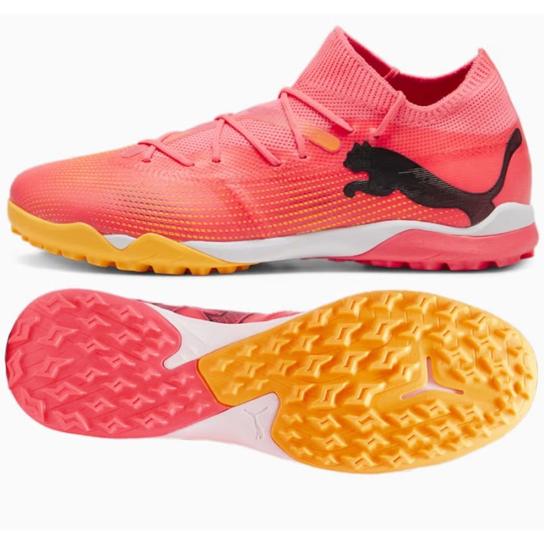 Buty Puma Future 7 Match Tt 107720 03 różowe 1