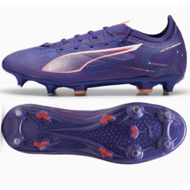 Buty Puma Ultra 5 Match MxSG 107893 01 fioletowe 1