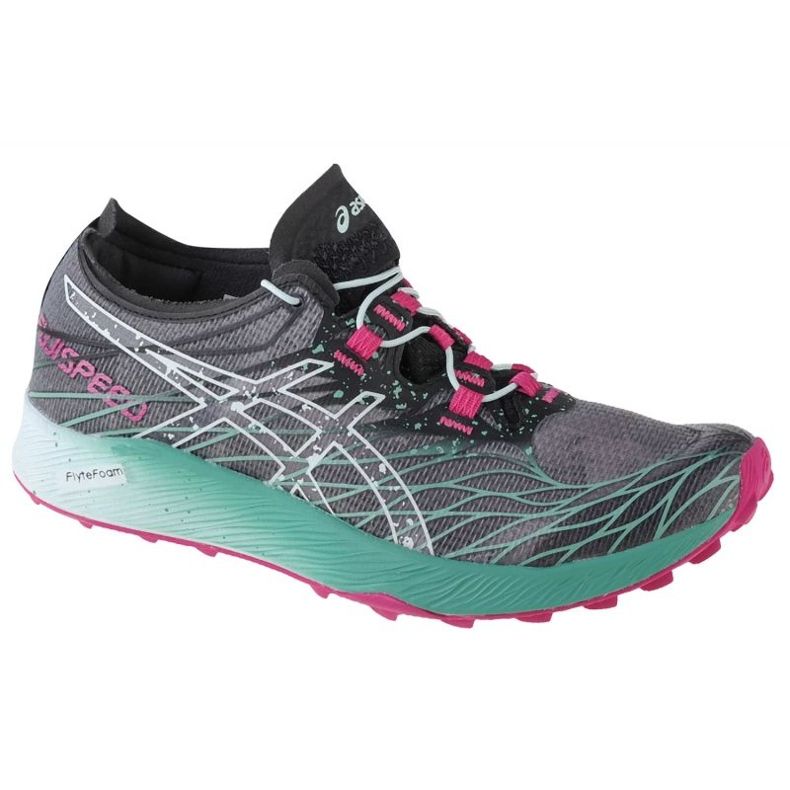 Buty Asics Fujispeed 1012B176-001 czarne szare 1