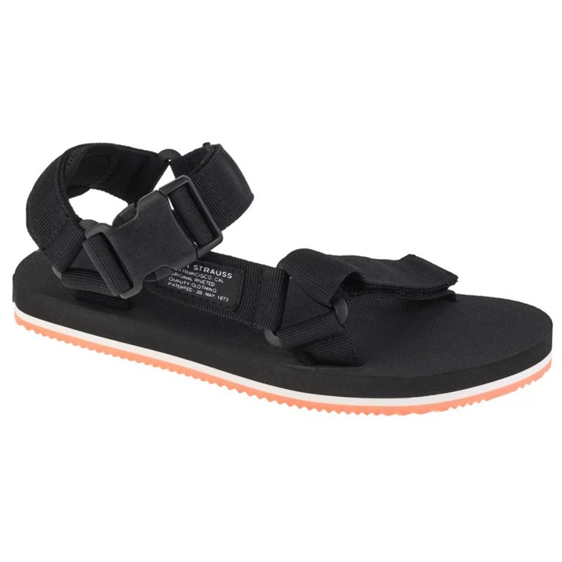 Levis Sandały Levi's Tahoe Refresh Sandal 234206-989-59 czarne 1