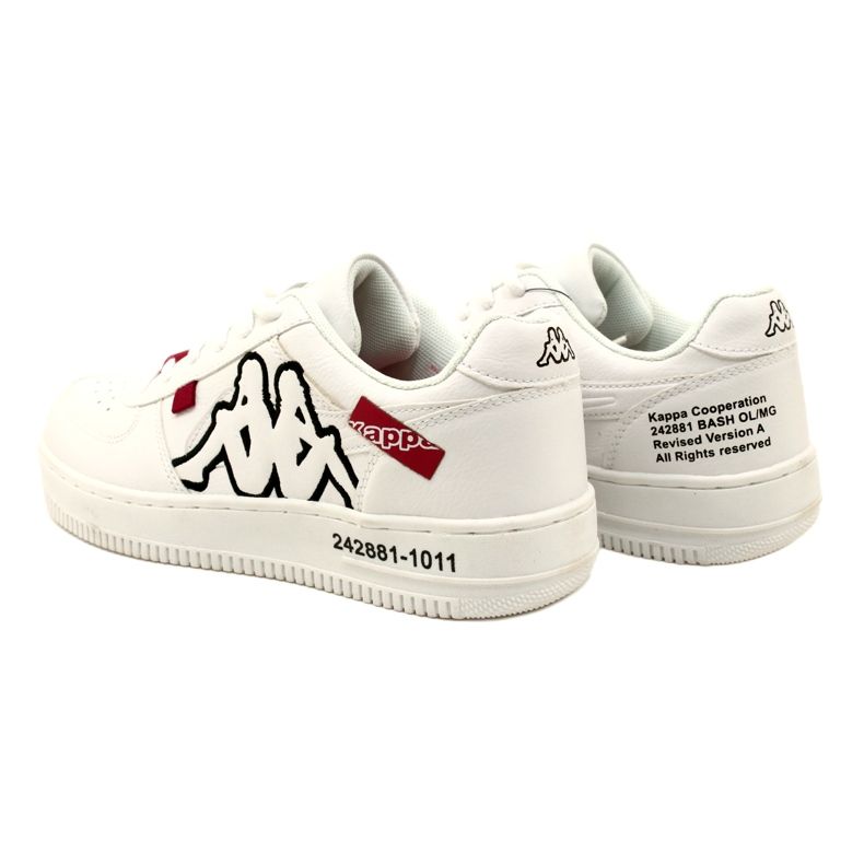 Buty Sportowe Kappa Bash Ol 242881 1011 białe 4