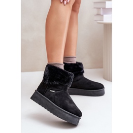 Śniegowce Big Star OO274A108 Black czarne 1