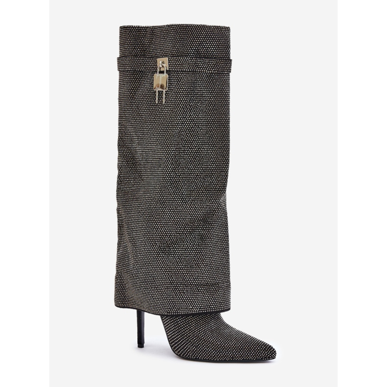 Kozaki Model C-337 Black czarne 2