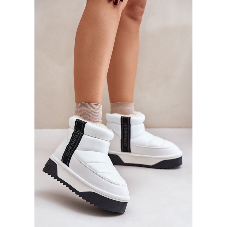 Śniegowce D.Franklin DFSH371011 White białe 1