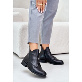 Botki S.Barski HY42-716 Black czarne 1