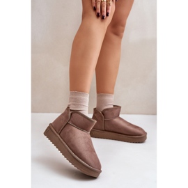 Śniegowce D.Franklin DFSH370010 Taupe beżowy 1