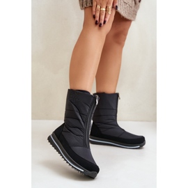 Śniegowce Progress PROGJ-22-130 Black czarne 1